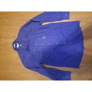 NEW Adolfo Dress Shirt Mens Medium 15.5-32/33 Purple Cotton